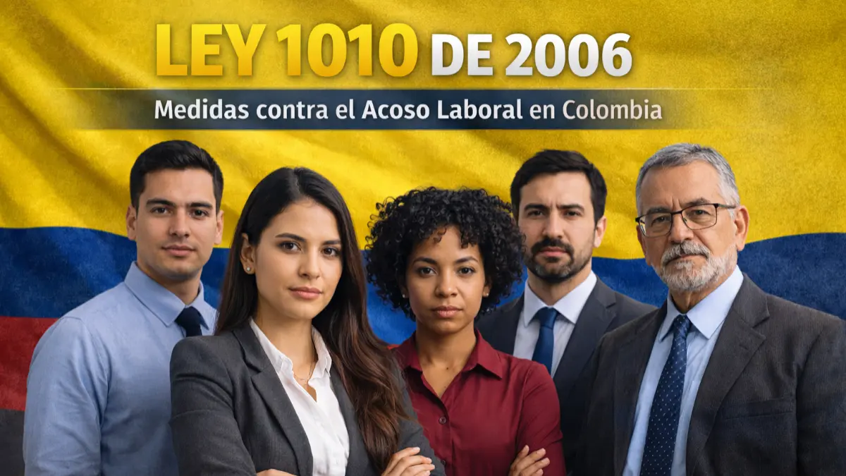 Ley 1010 de 2006: medidas contra el acoso laboral en Colombia
