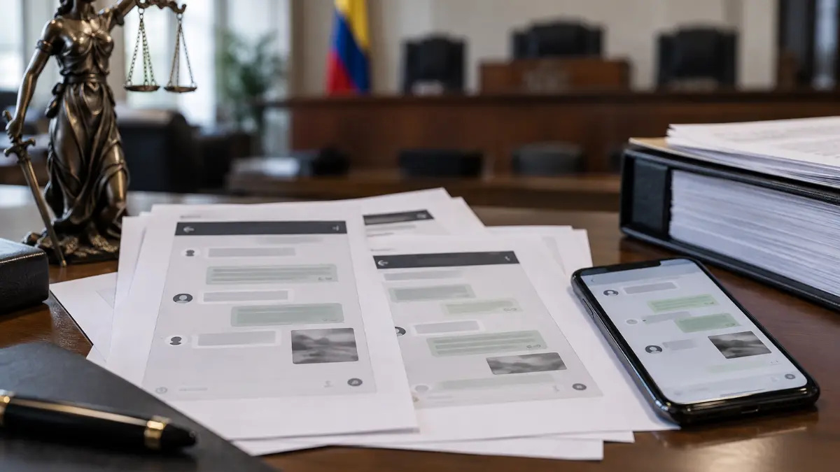 ¿Una captura de pantalla de WhatsApp puede ser prueba en un proceso laboral?